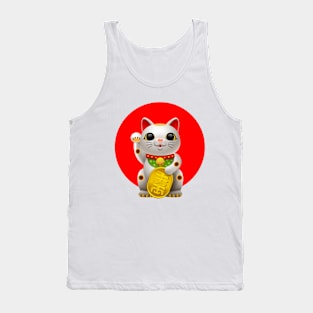 Lucky Cat ! Tank Top